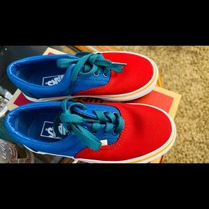 Kids Size 12.0 Vans Colorblock BRAND NEW IN BOX